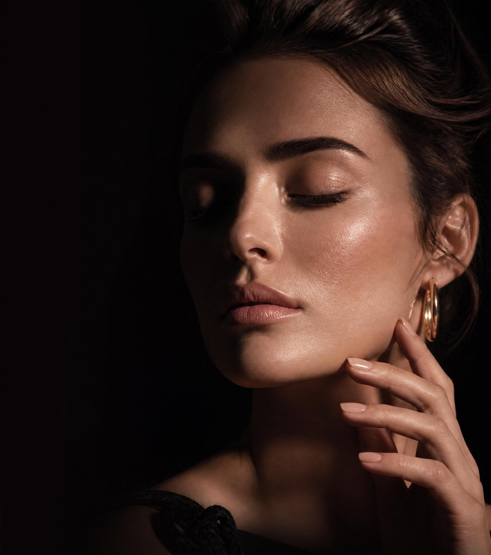 TONI&GUY editorial hair campaign portrait — luxury hair salon Patna